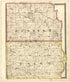 Nineveh; Union from Atlas of Bartholomew County, Indiana : to Which Are Added Various General Maps, History, Statistics, Illustrations, & C. & C. & C 1879 by Relic Map Company