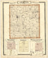 Map of Clifty Township from Atlas of Bartholomew County, Indiana : to Which Are Added Various General Maps, History, Statistics, Illustrations, & C. & C. & C 1879 by Relic Map Company
