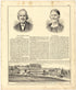 The Old Homestead Residence of the Late Nathan Newsom from Atlas of Bartholomew County, Indiana : to Which Are Added Various General Maps, History, Statistics, Illustrations, & C. & C. & C 1879 by Relic Map Company