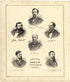 Representative Group of Attorneys from Atlas of Bartholomew County, Indiana : to Which Are Added Various General Maps, History, Statistics, Illustrations, & C. & C. & C 1879 by Relic Map Company