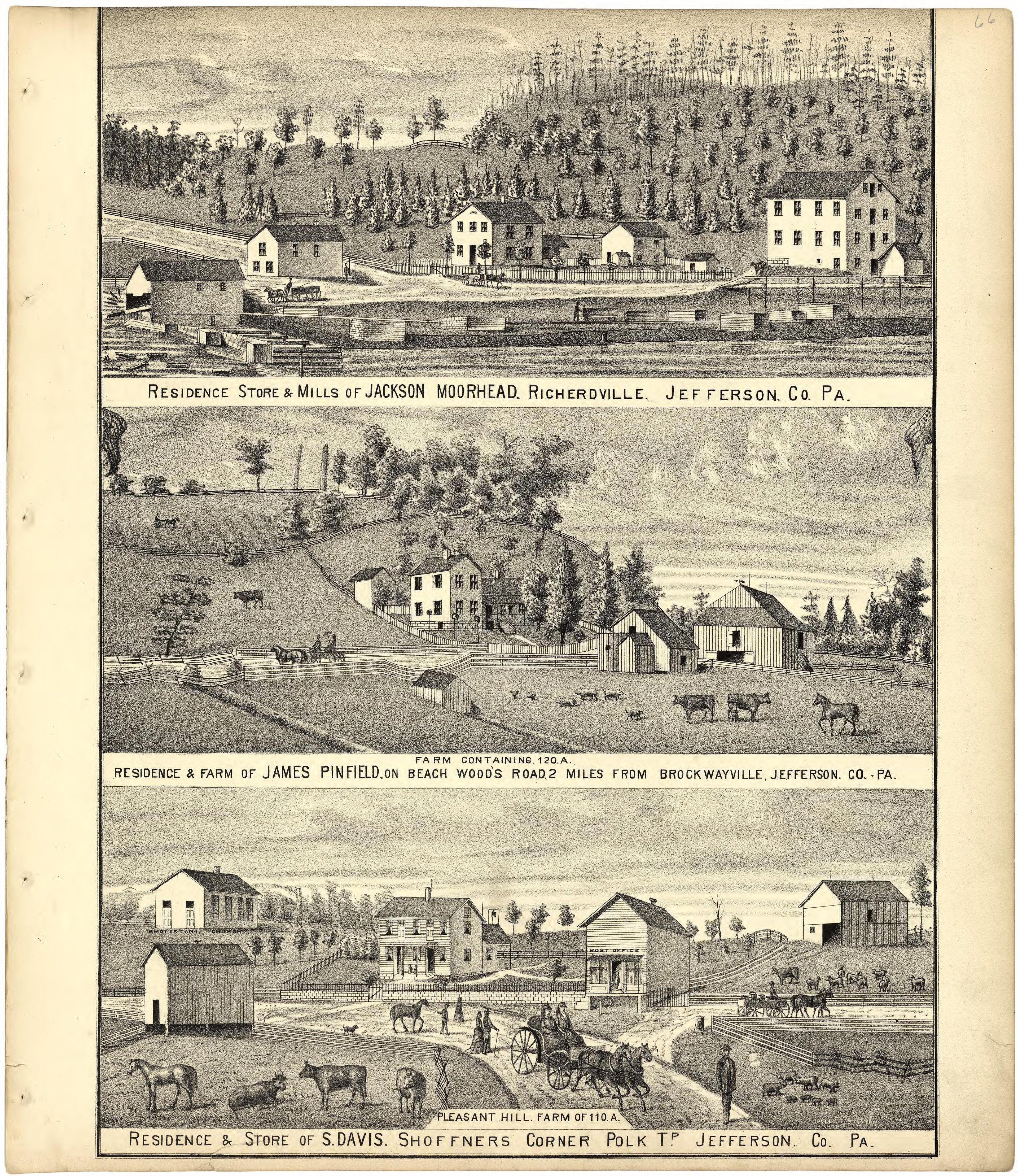 Illustrations of Residences from Caldwell&