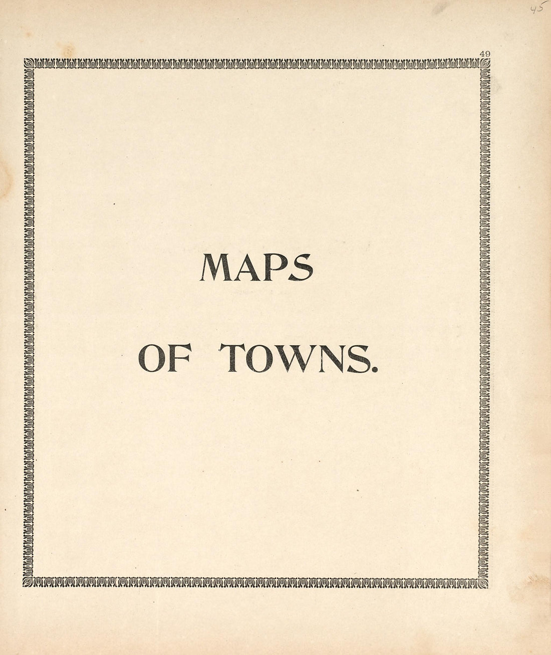 Maps of Towns from the Revised Montgomery County Atlas : Containing, Besides a Complete Atlas, Histories of the Townships and County and Treatises On Civil Government, Surveying and Civil Engineering 1898 by Relic Map Company
