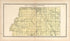 Map of Union Township from the Revised Montgomery County Atlas : Containing, Besides a Complete Atlas, Histories of the Townships and County and Treatises On Civil Government, Surveying and Civil Engineering 1898 by Relic Map Company