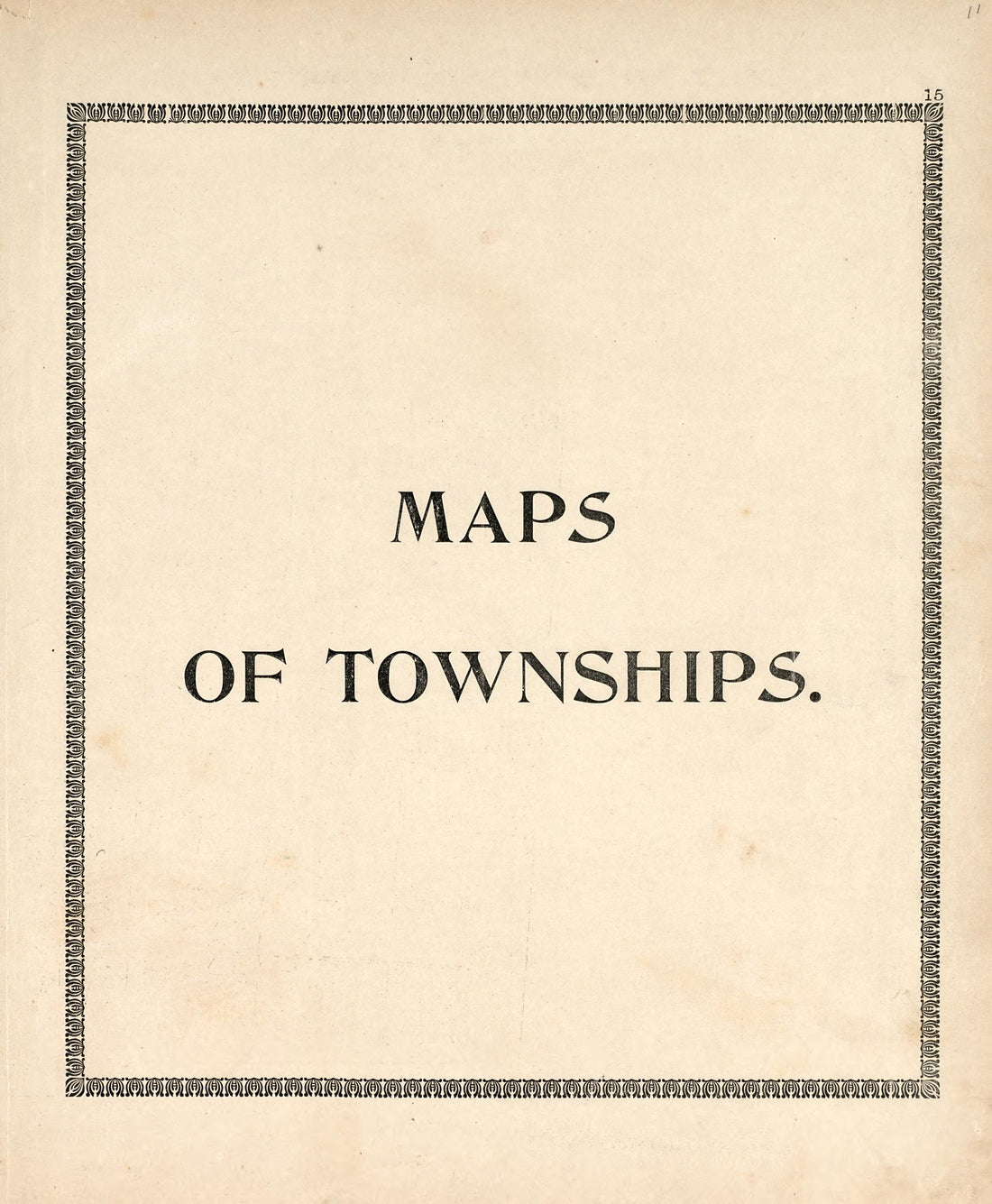 Maps of Townships from the Revised Montgomery County Atlas : Containing, Besides a Complete Atlas, Histories of the Townships and County and Treatises On Civil Government, Surveying and Civil Engineering 1898 by Relic Map Company