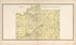 Map of Brown Township from the Revised Montgomery County Atlas : Containing, Besides a Complete Atlas, Histories of the Townships and County and Treatises On Civil Government, Surveying and Civil Engineering 1898 by Relic Map Company