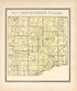 Map of Sugar Creek Township from the Revised Montgomery County Atlas : Containing, Besides a Complete Atlas, Histories of the Townships and County and Treatises On Civil Government, Surveying and Civil Engineering 1898 by Relic Map Company