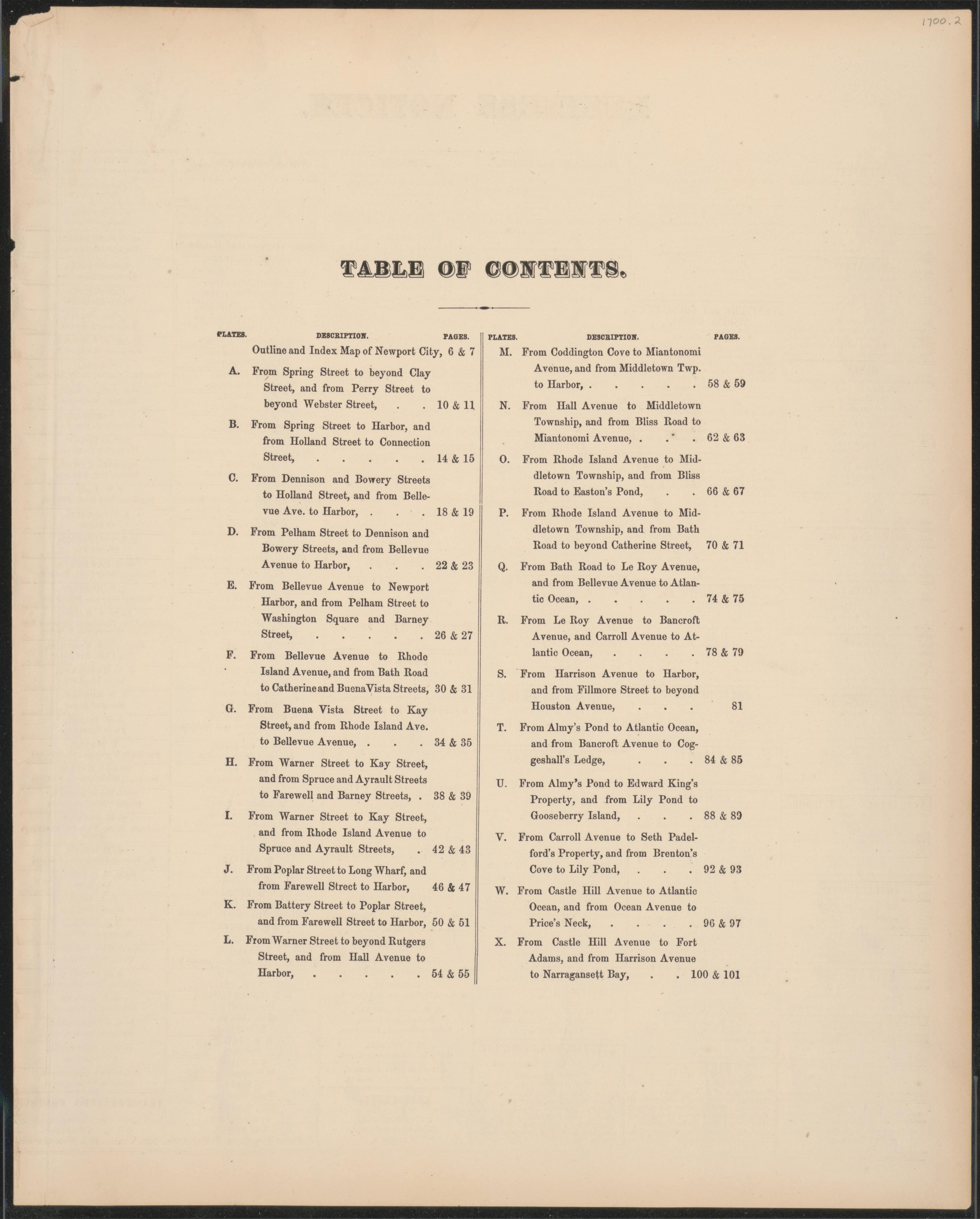 This old map of Newport, Rhode Island,  was created by Hopkins, Griffith Morgan in 1876
