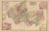 Fallsburgh, Part of Hardenburgh Patents, Great Lots 1,2,3; South Fallsburgh from County Atlas of Sullivan, New York 1875 by Relic Map Company