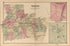 Thompson, Bridgeville, Thompsonville from County Atlas of Sullivan, New York 1875 by Relic Map Company
