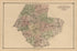 Outline Plan of Sullivan County, New York from County Atlas of Sullivan, New York 1875 by Relic Map Company
