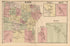 Bethel, White Lake, Briscoe, Black Lake from County Atlas of Sullivan, New York 1875 by Relic Map Company