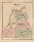 Tusten from County Atlas of Sullivan, New York 1875 by Relic Map Company
