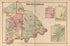 Highland & Lumberland, Mongaup, Pond Eddy from County Atlas of Sullivan, New York 1875 by Relic Map Company