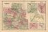 Liberty; Liberty Falls, Parksville, Stevensville, Glen Cove, Robertsonville from County Atlas of Sullivan, New York 1875 by Relic Map Company