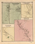 Fallsburgh, Loch Sheldarke, Centerville, Sandburgh from County Atlas of Sullivan, New York 1875 by Relic Map Company