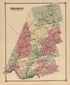 Fremont from County Atlas of Sullivan, New York 1875 by Relic Map Company