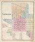 Valparaiso from Illustrated Historical Atlas of Porter County, Indiana 1876 by Relic Map Company