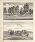 Views - 2 from Illustrated Historical Atlas of Porter County, Indiana 1876 by Relic Map Company