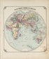 Eastern Hemisphere from Illustrated Historical Atlas of Porter County, Indiana 1876 by Relic Map Company