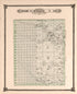 Township 33 South Range 8 East from Historical Atlas of Cowley County, Kansas 1882 by Relic Map Company