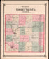 Crowley County from Historical Atlas of Cowley County, Kansas 1882 by Relic Map Company
