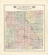 Almont from Atlas and Directory of Lapeer County, Michigan 1893 by Relic Map Company