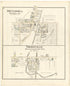 Metamora; Thornville from Atlas and Directory of Lapeer County, Michigan 1893 by Relic Map Company