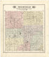 Deerfield from Atlas and Directory of Lapeer County, Michigan 1893 by Relic Map Company