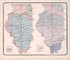 Climatological Map of Illinois from Atlas of Kendall County and the State of Illinois : to Which Is Added an Atlas of the United States, Maps of the Hemispheres &c. &c. &c 1870 by Relic Map Company