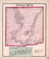 Little Rock from Atlas of Kendall County and the State of Illinois : to Which Is Added an Atlas of the United States, Maps of the Hemispheres &c. &c. &c 1870 by Relic Map Company