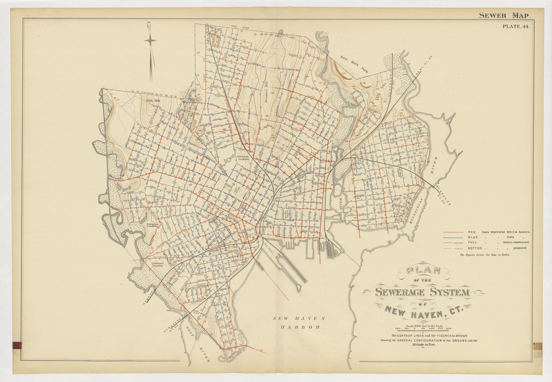 Image 48 of Atlas of City of New Haven, Connecticut... from Atlas of City of New Haven, Connecticut 1888 by Relic Map Company