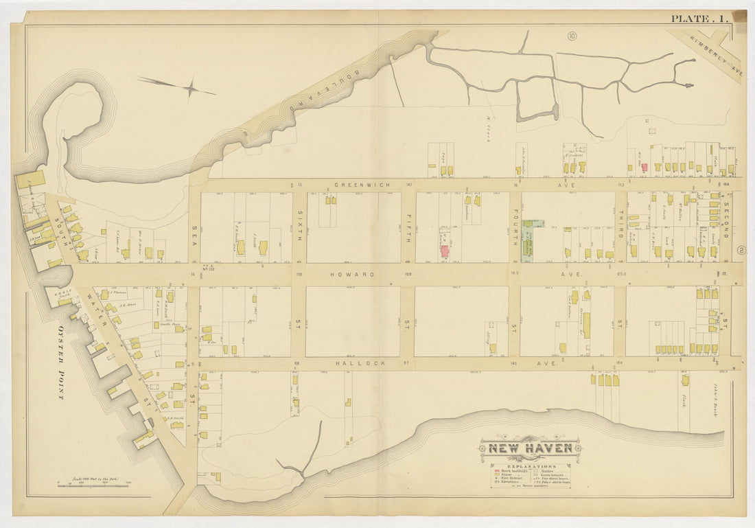 Image 5 of Atlas of City of New Haven, Connecticut... from Atlas of City of New Haven, Connecticut 1888 by Relic Map Company
