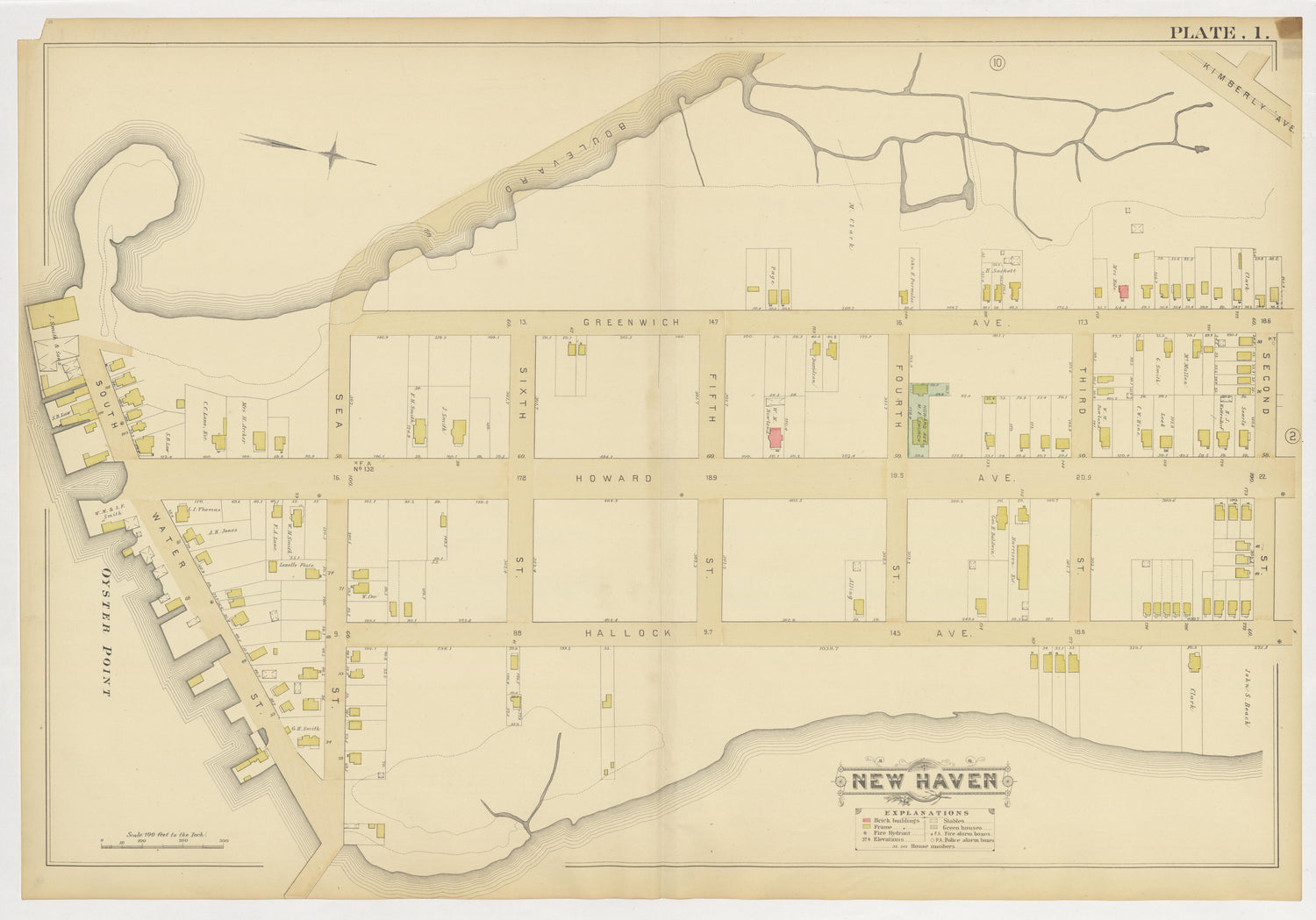 Image 5 of Atlas of City of New Haven, Connecticut... from Atlas of City of New Haven, Connecticut 1888 by Relic Map Company