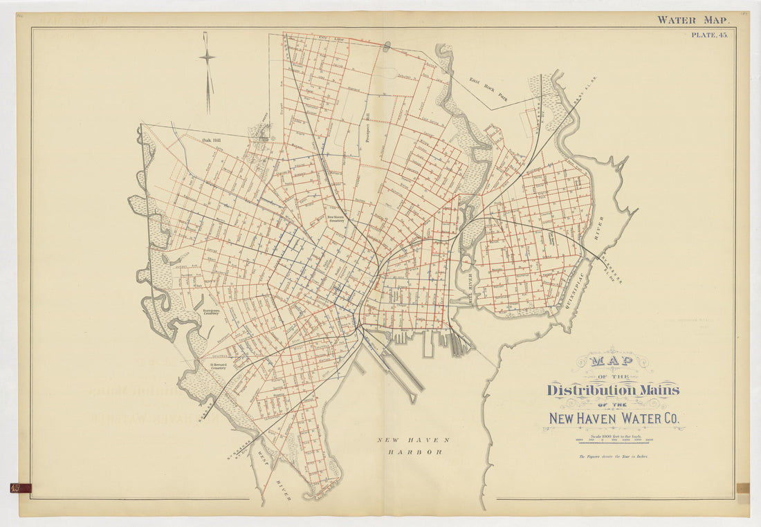 Image 49 of Atlas of City of New Haven, Connecticut... from Atlas of City of New Haven, Connecticut 1888 by Relic Map Company