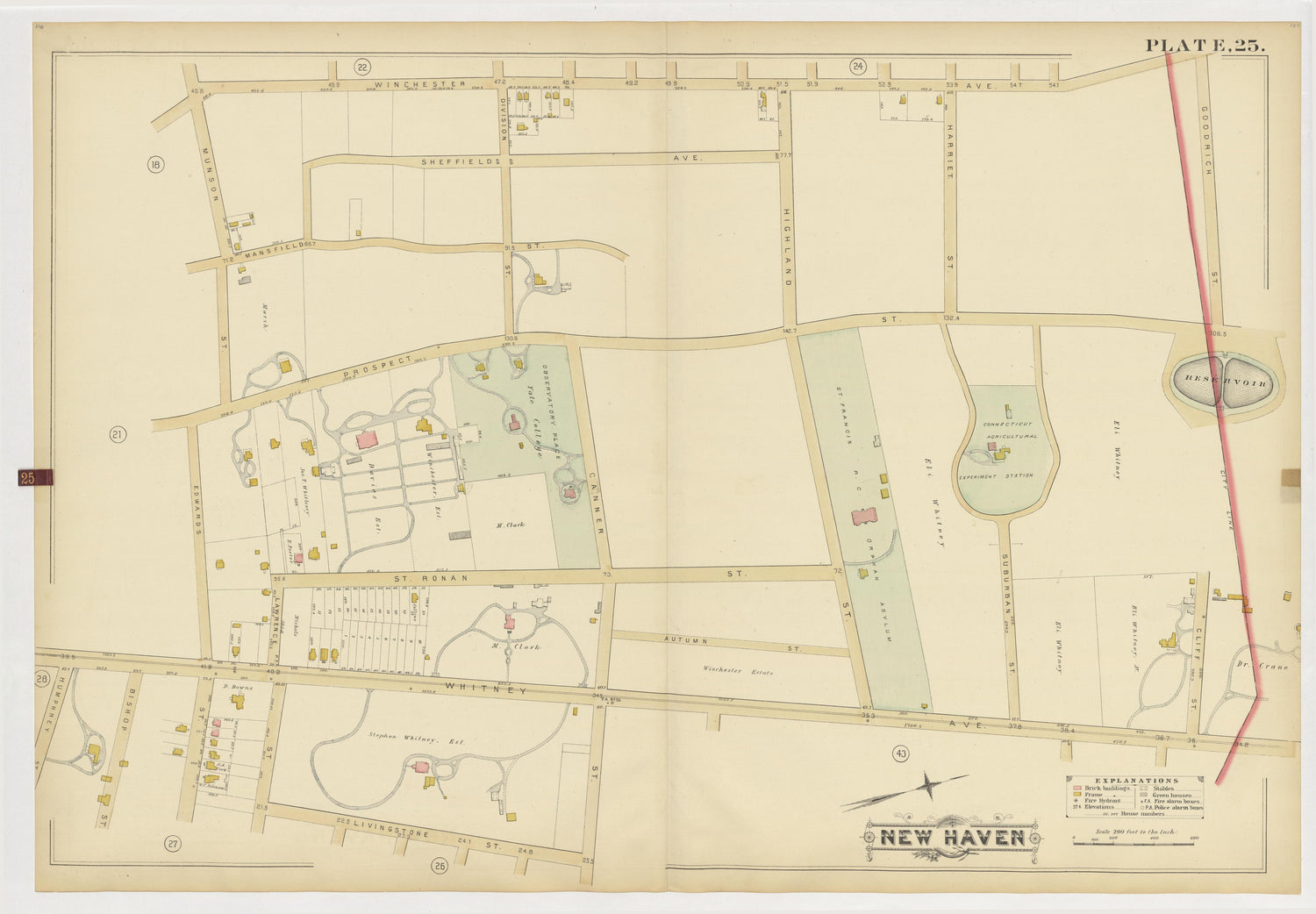 Image 29 of Atlas of City of New Haven, Connecticut... from Atlas of City of New Haven, Connecticut 1888 by Relic Map Company