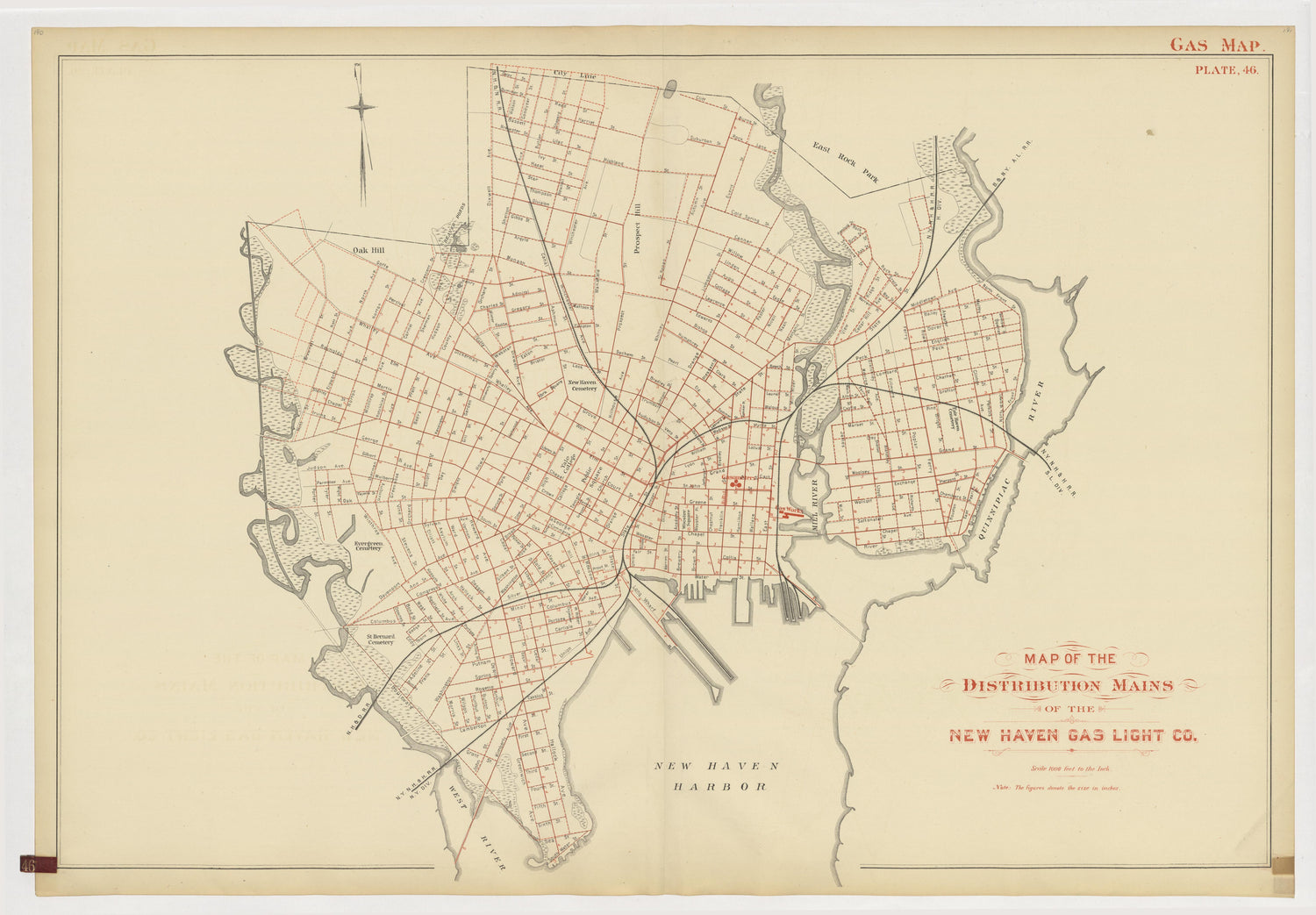 Image 50 of Atlas of City of New Haven, Connecticut... from Atlas of City of New Haven, Connecticut 1888 by Relic Map Company