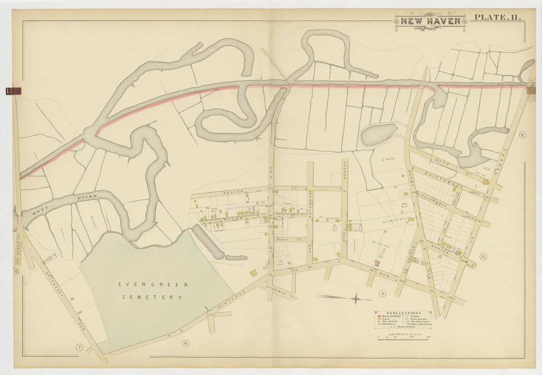 Image 15 of Atlas of City of New Haven, Connecticut... from Atlas of City of New Haven, Connecticut 1888 by Relic Map Company