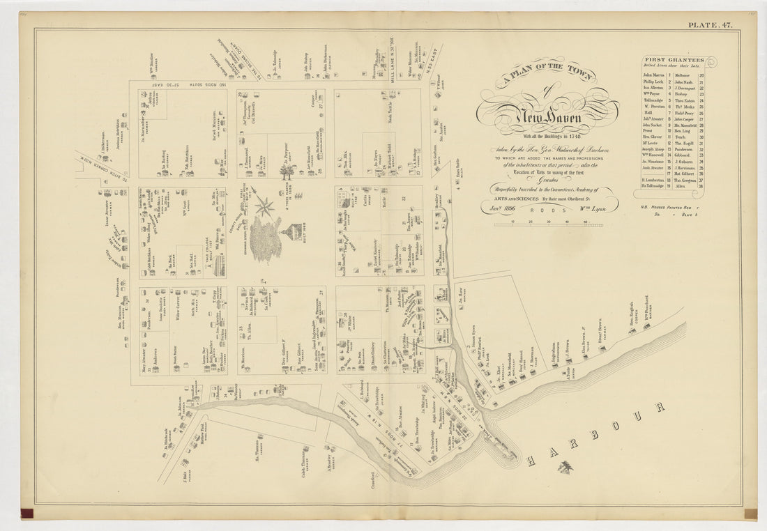 Image 51 of Atlas of City of New Haven, Connecticut... from Atlas of City of New Haven, Connecticut 1888 by Relic Map Company