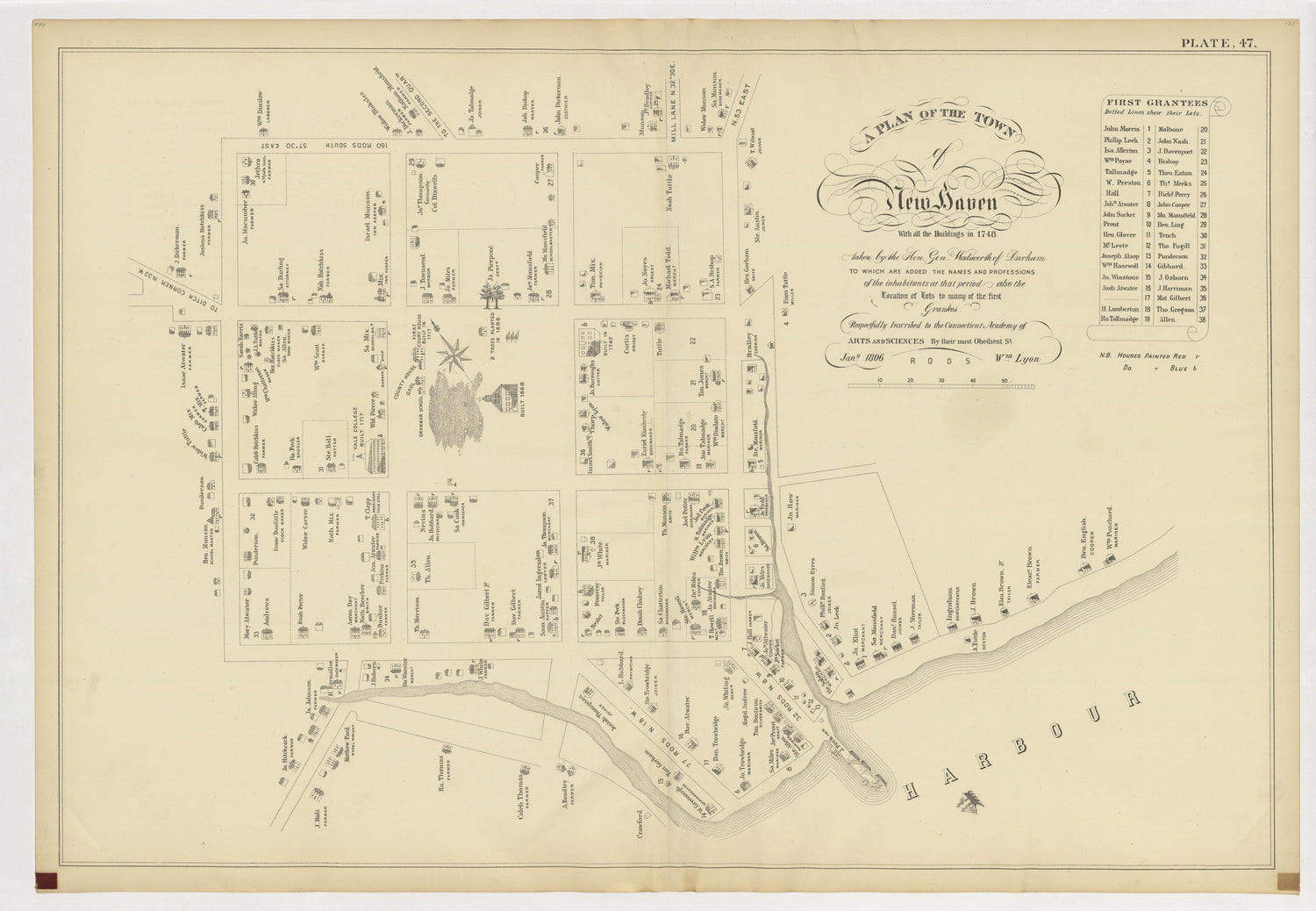 Image 51 of Atlas of City of New Haven, Connecticut... from Atlas of City of New Haven, Connecticut 1888 by Relic Map Company