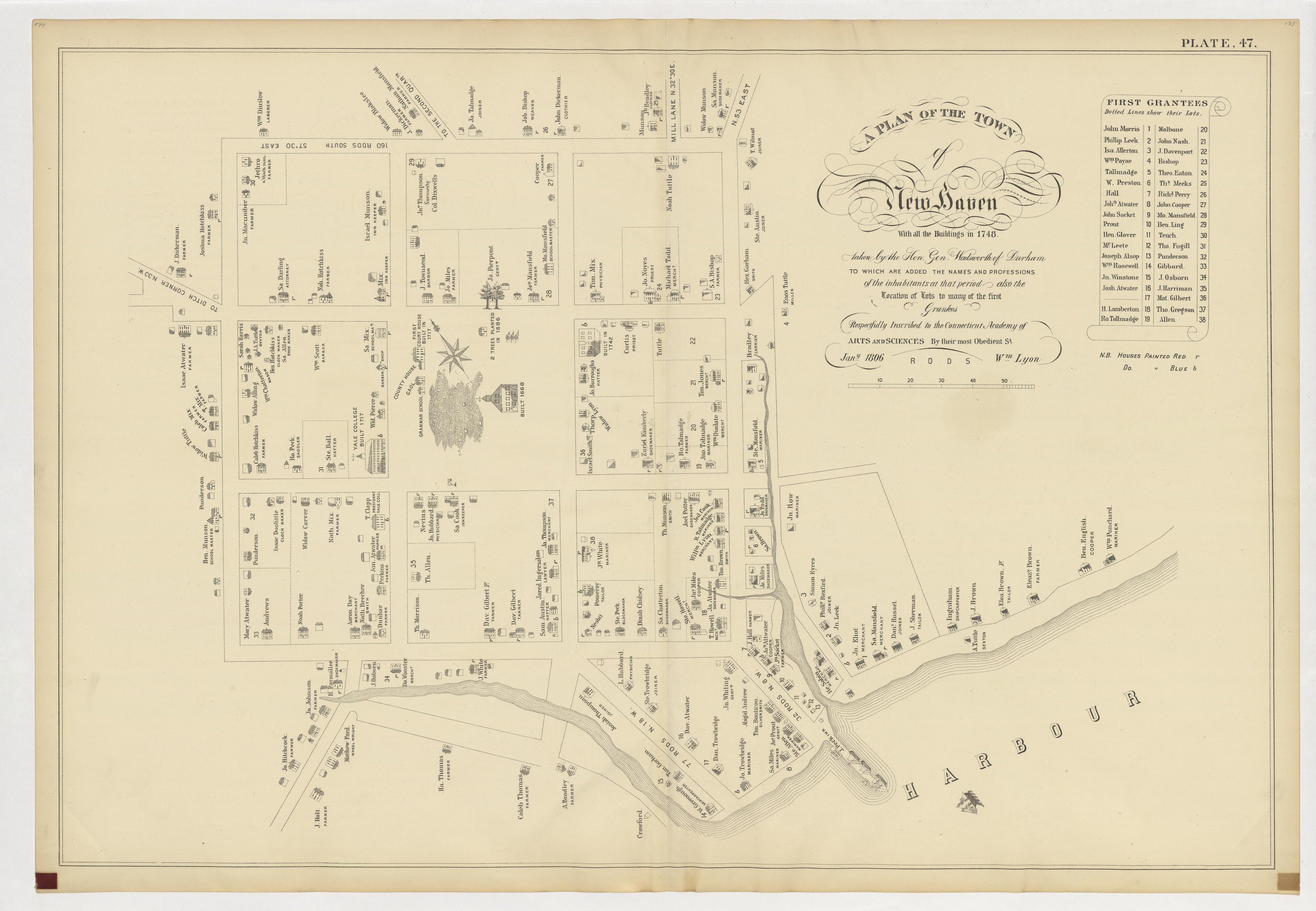 Image 51 of Atlas of City of New Haven, Connecticut... from Atlas of City of New Haven, Connecticut 1888 by Relic Map Company