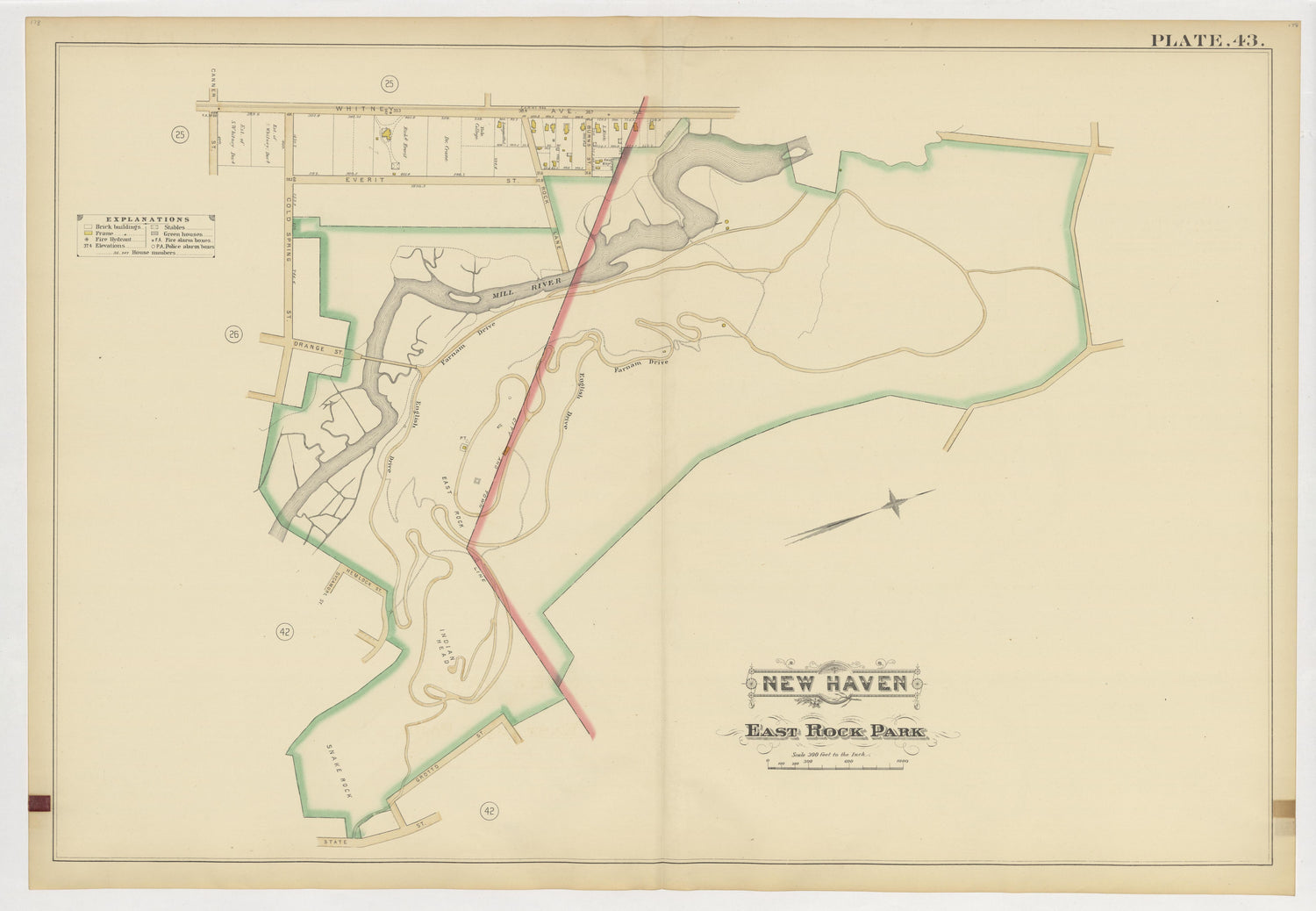 Image 47 of Atlas of City of New Haven, Connecticut... from Atlas of City of New Haven, Connecticut 1888 by Relic Map Company