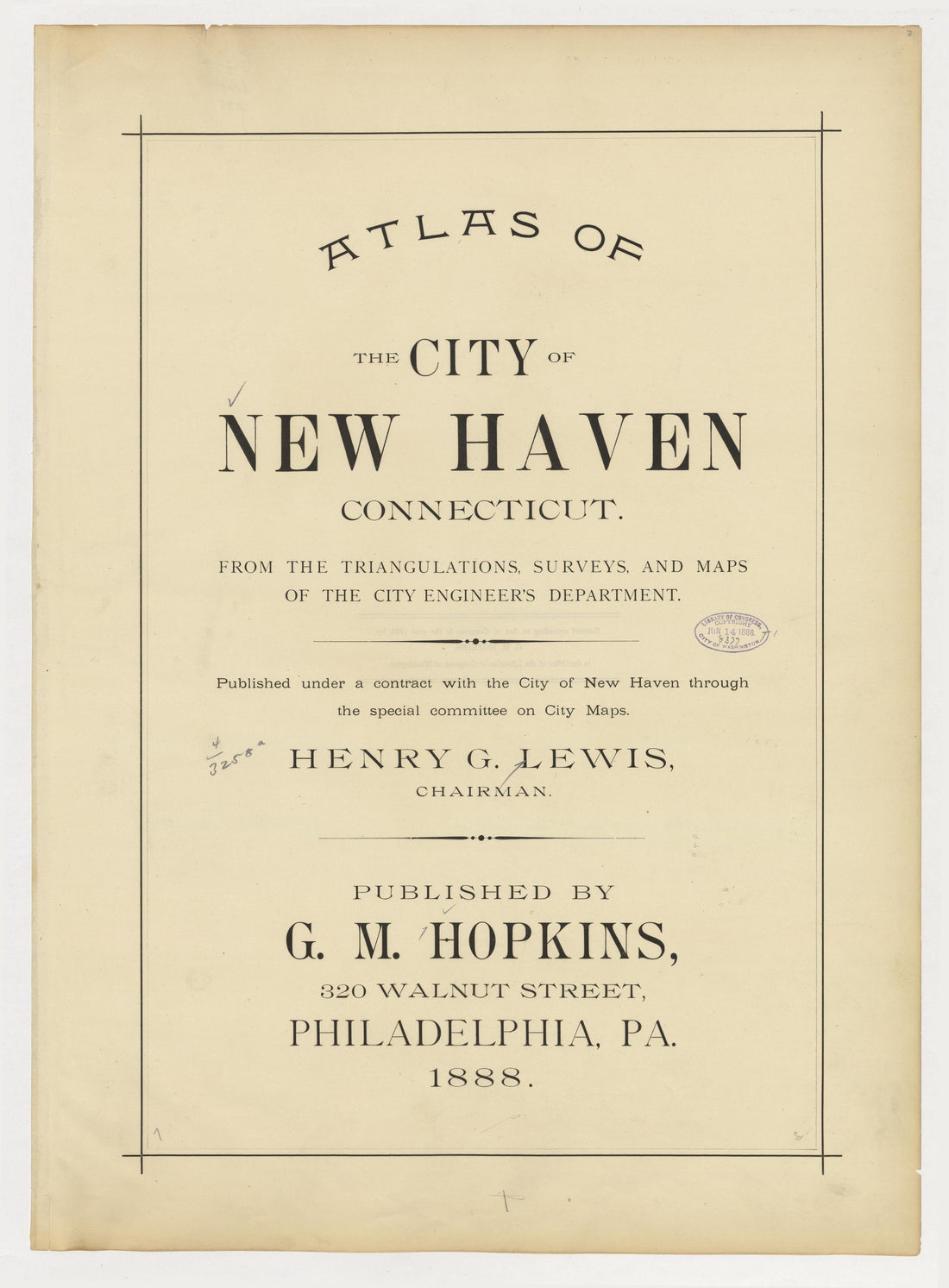 Image 2 of Atlas of City of New Haven, Connecticut... from Atlas of City of New Haven, Connecticut 1888 by Relic Map Company