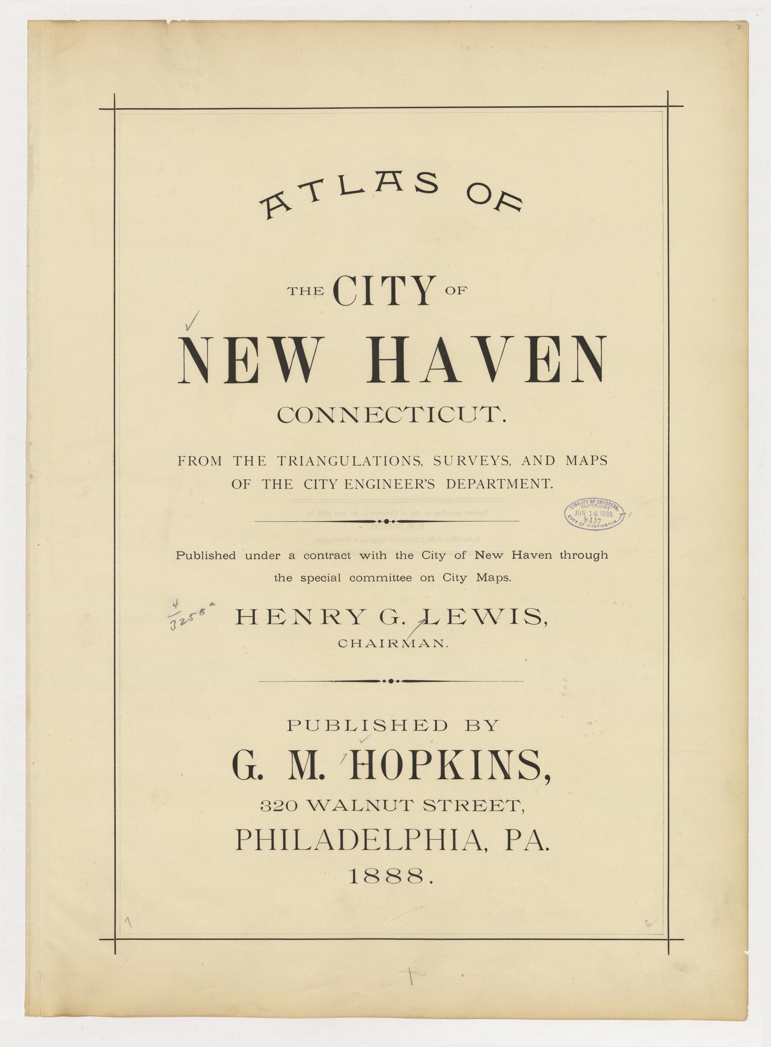 Image 2 of Atlas of City of New Haven, Connecticut... from Atlas of City of New Haven, Connecticut 1888 by Relic Map Company