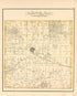 Township 17 North Range 9 West from Illustrated Atlas Map of Cass County, Illinois : Carefully Compiled from Personal Examinations and Surveys 1874 by Relic Map Company