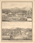 Views - 2 from Illustrated Atlas Map of Cass County, Illinois : Carefully Compiled from Personal Examinations and Surveys 1874 by Relic Map Company