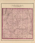 Township 17 North Range 12 West from Illustrated Atlas Map of Cass County, Illinois : Carefully Compiled from Personal Examinations and Surveys 1874 by Relic Map Company