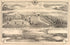 Views - 2 from Illustrated Atlas Map of Cass County, Illinois : Carefully Compiled from Personal Examinations and Surveys 1874 by Relic Map Company
