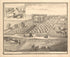 Views - 5 from Illustrated Atlas Map of Cass County, Illinois : Carefully Compiled from Personal Examinations and Surveys 1874 by Relic Map Company
