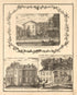 Views - 3 from Illustrated Atlas Map of Cass County, Illinois : Carefully Compiled from Personal Examinations and Surveys 1874 by Relic Map Company