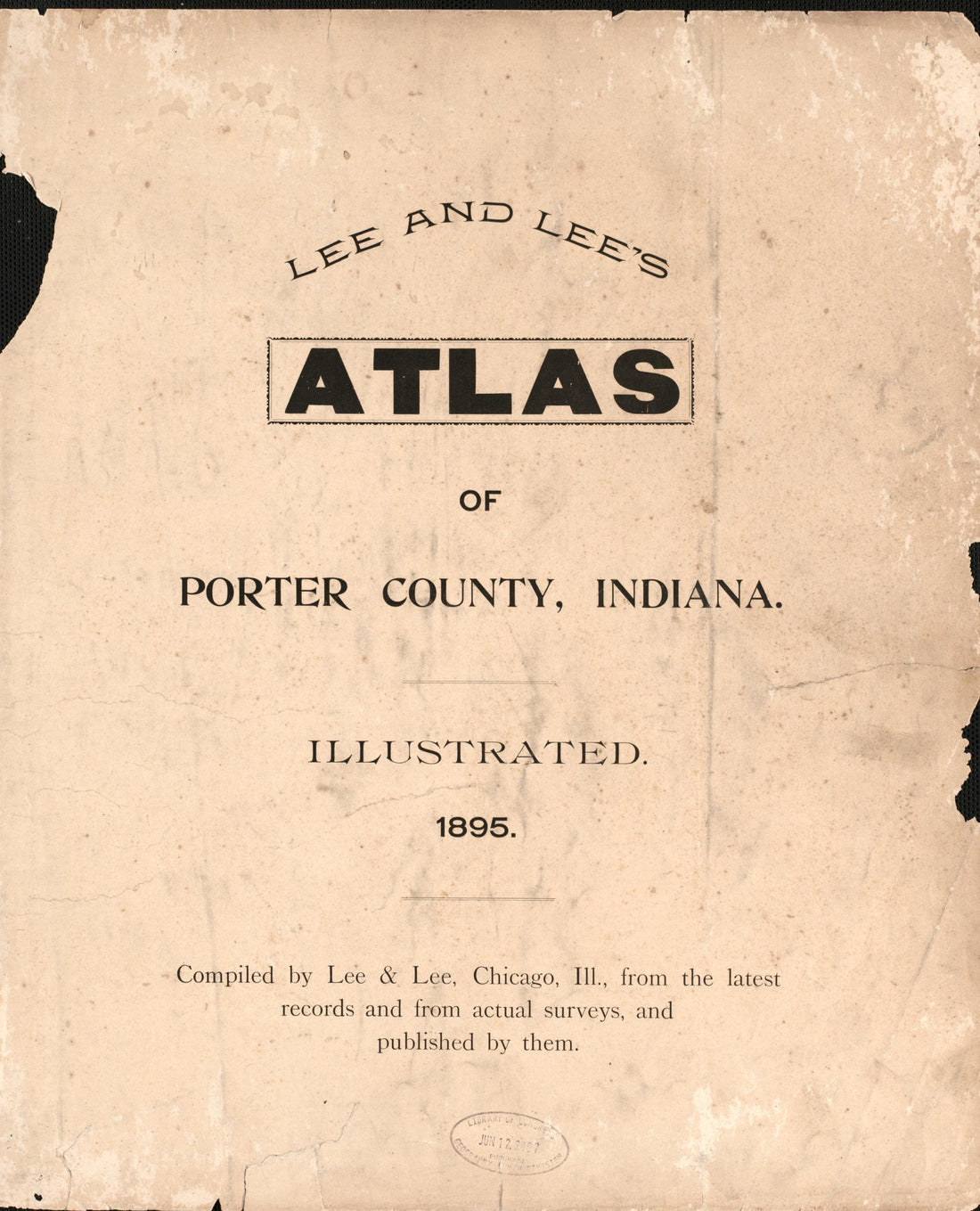 Title Sheet from Lee and Lee&